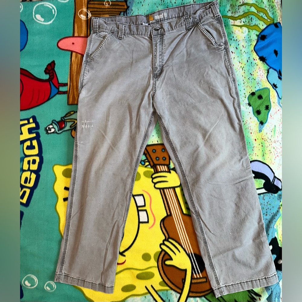 Grey Carharrt Pants